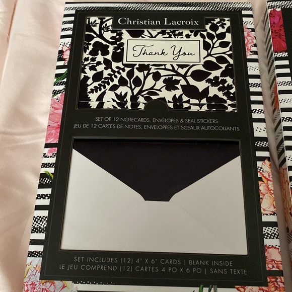 Christian Lacroix Thank You Cards - Picture 2 of 3